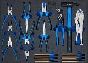 Купить Вставка в тележку BGS 4009 3/3 Молоток Плоскогубцы Набор выколоток - Фото 1 Вставка в тележку BGS 4009 3/3 Молоток Плоскогубцы Набор выколоток - Фото 1