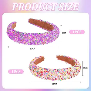 Обруч на голову Широка 2 шт synthetic.ua - Фото 1