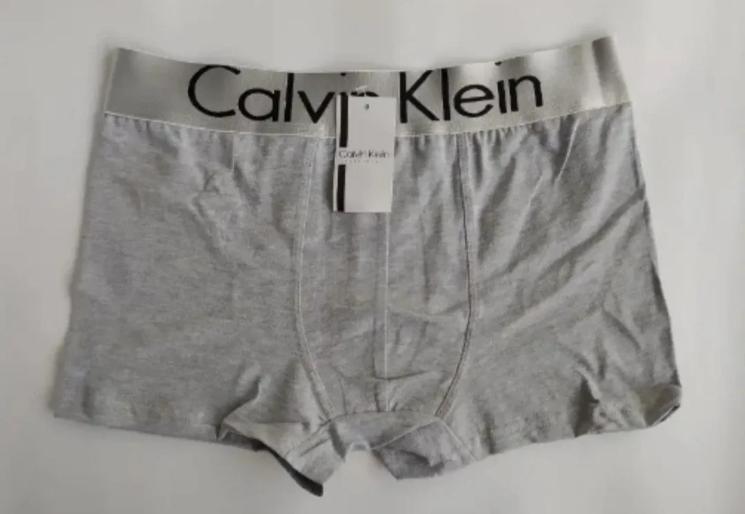 Чоловічі сірі труси боксери Calvin Klein, фото №1 Чоловічі сірі труси боксери Calvin Klein, фото №1