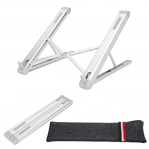 Підставка для планшета складана телескопічна портативна Multi-Grear срібляста - Фото 1