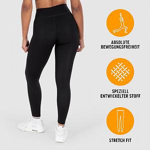 Леггинсы Smilodox Selina Женские Спортивные с высокой посадкой Черный synthetic.ua - Фото 1