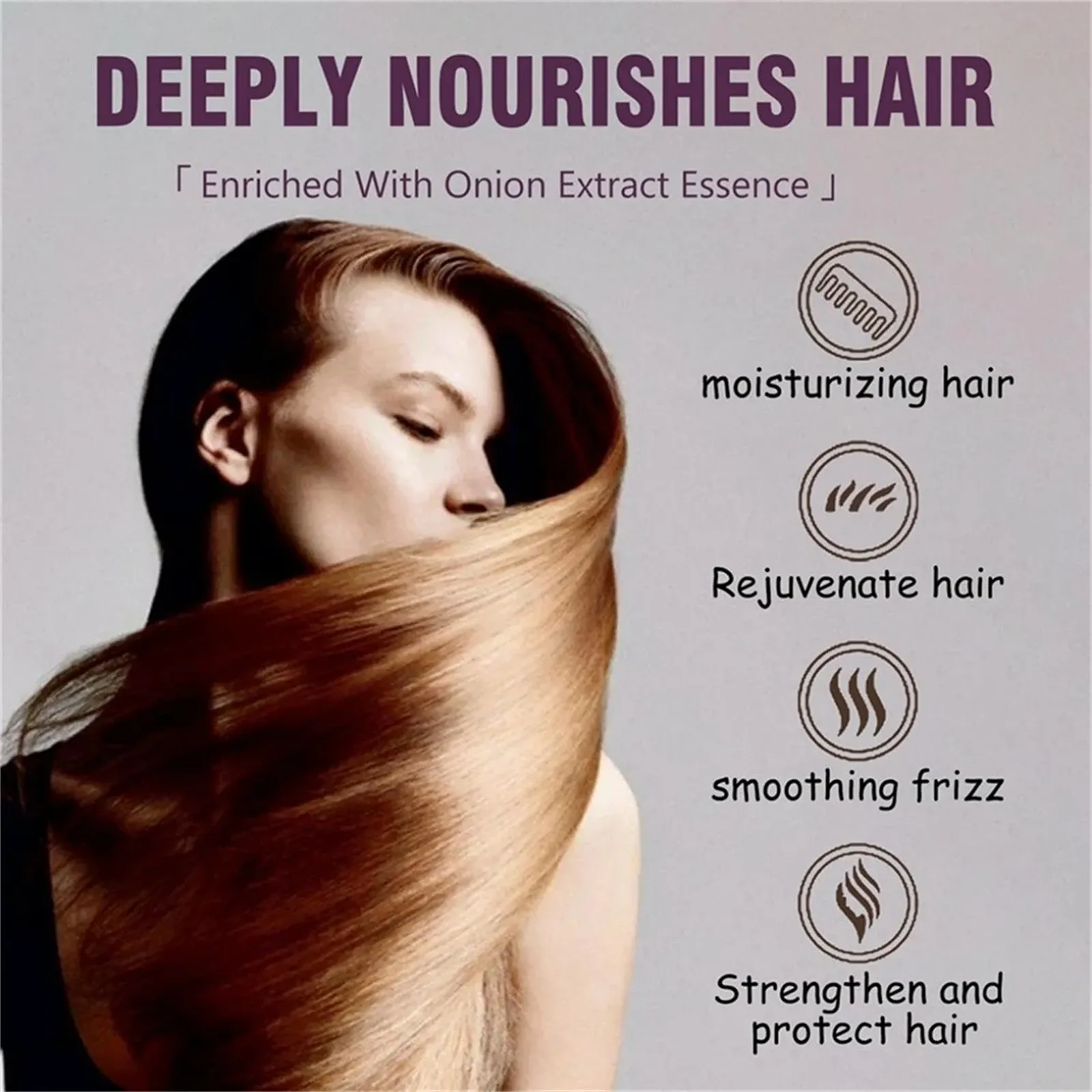 Сироватка для волосся Цибулева Есенція Спрей для росту волосся, фото №5