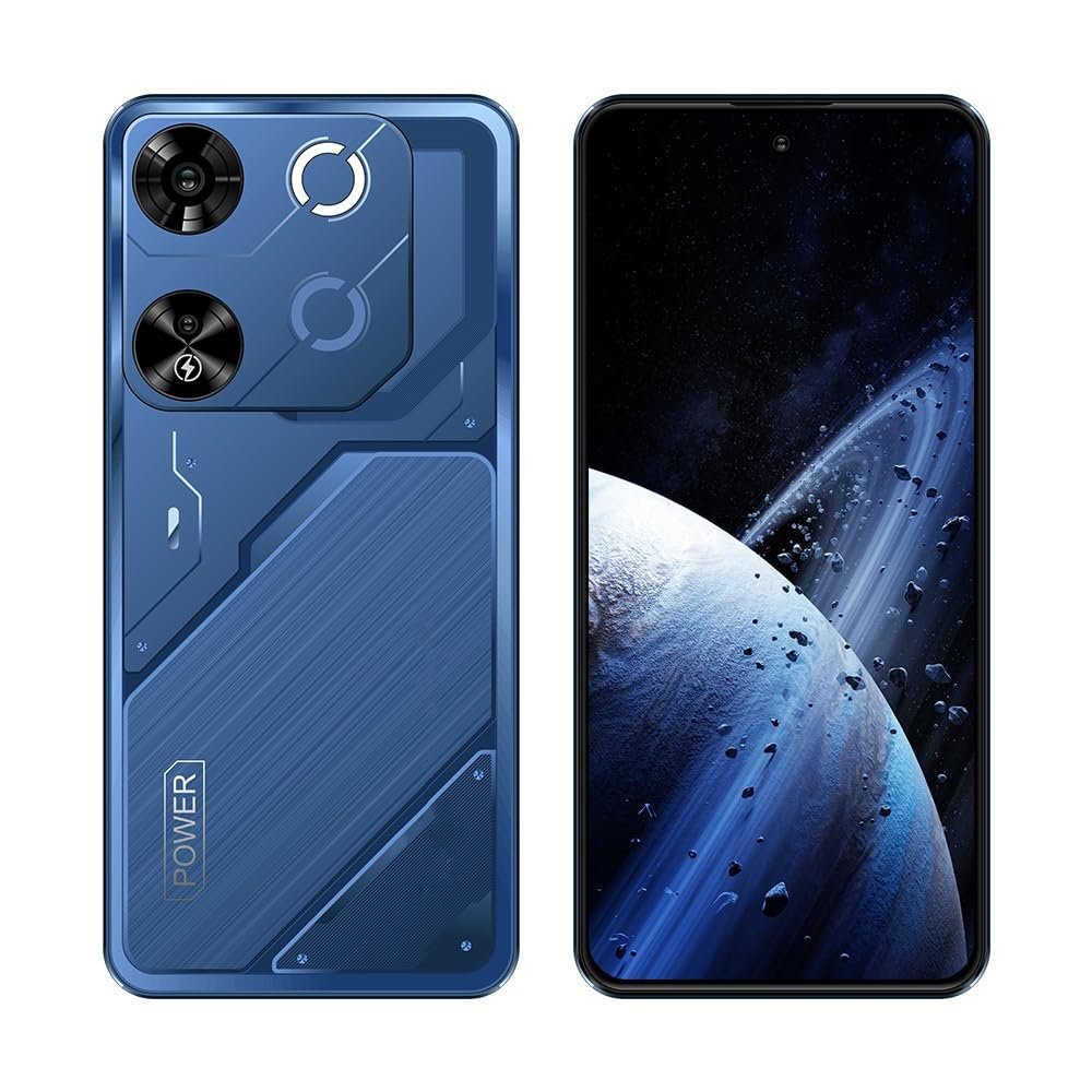 Смартфон JoyHandy Pova7Pro 4G 6.6 дюйма HD 32 GB Android 12.0 5000 mAh Face ID Dual SIM Черный, фото №6
