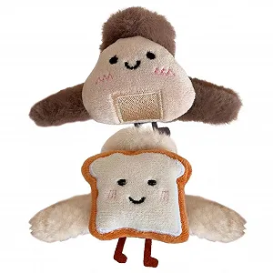 Купить Плюшевый зажим-краб для волос Grill und Reisball - Фото 1 Плюшевый зажим-краб для волос Grill und Reisball - Фото 1