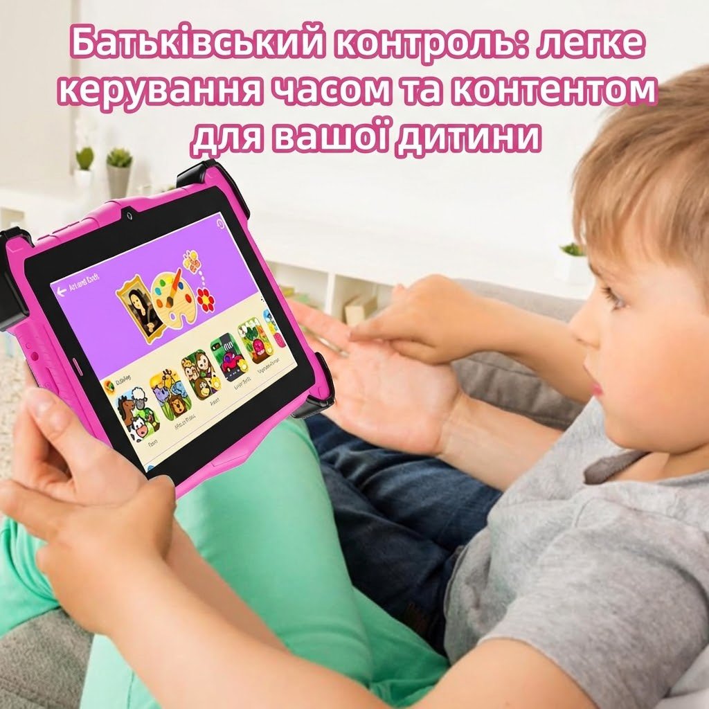 Планшет 7" Eaglesoar EE-764 4+6/64Gb 8 ядер Android 14 Розовий, фото №5 Планшет 7" Eaglesoar EE-764 4+6/64Gb 8 ядер Android 14 Розовий, фото №5