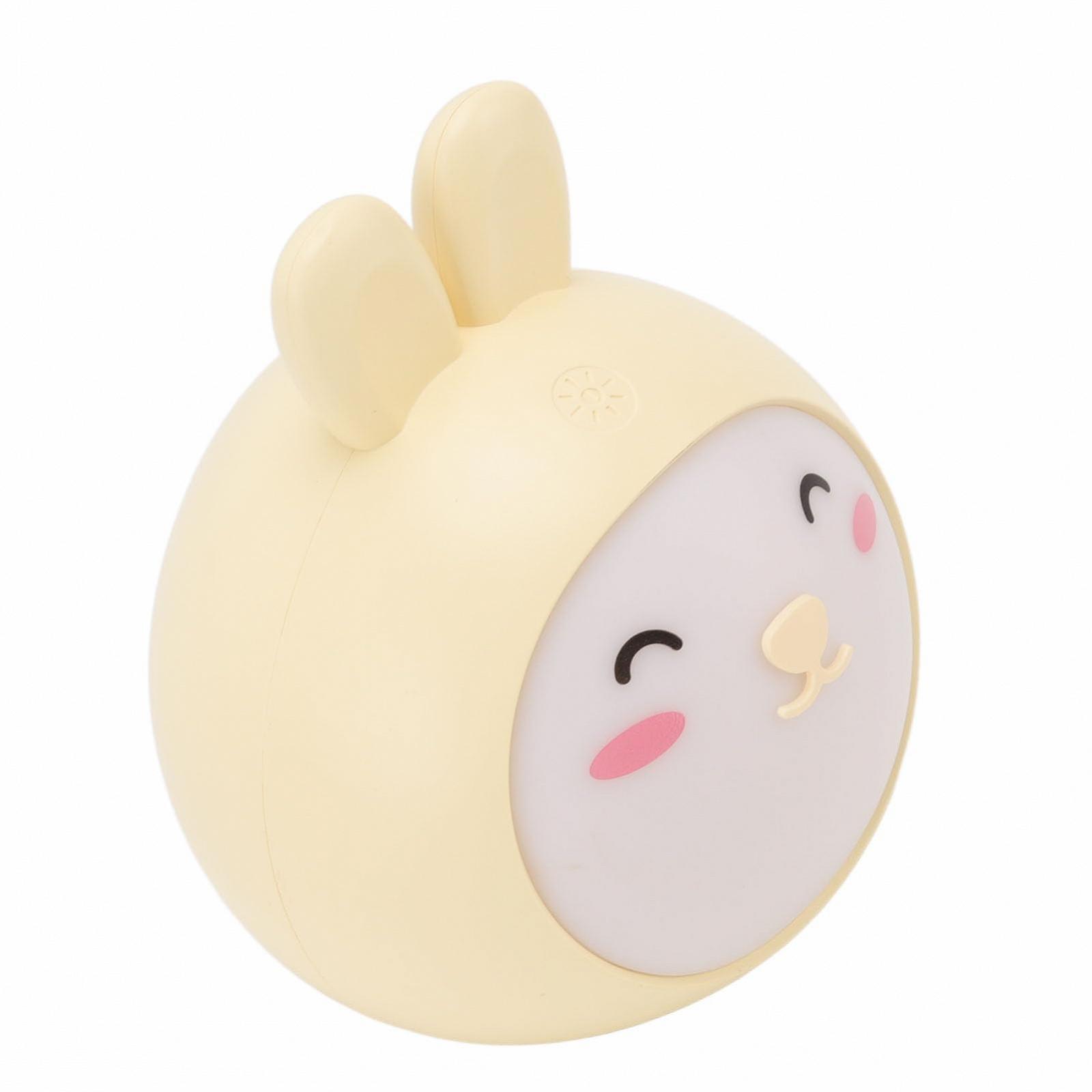 Нічник Cute Bunny Gifts Rabbit Дитяча кімната USB Переносний Лампа бічна (#2), фото №4