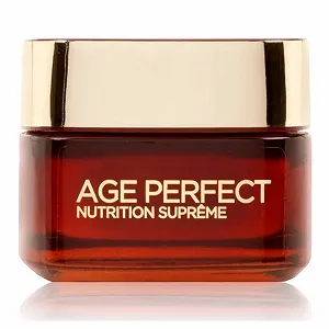 Денний крем L'Oréal Paris Age Perfect Nutrition Suprême Repairing з медом манука та кальцієм B5 для зрілої шкіри 2 x 50 мл synthetic.ua - Фото 1