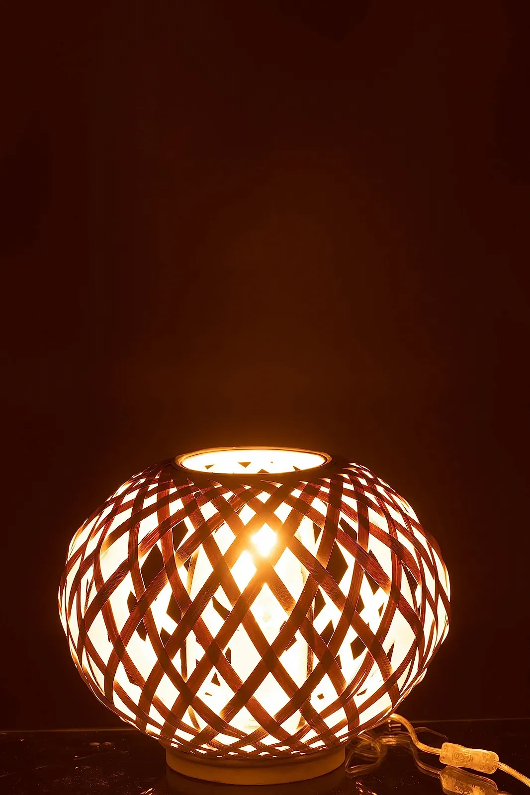 Настільна лампа Bamboo White, фото №3