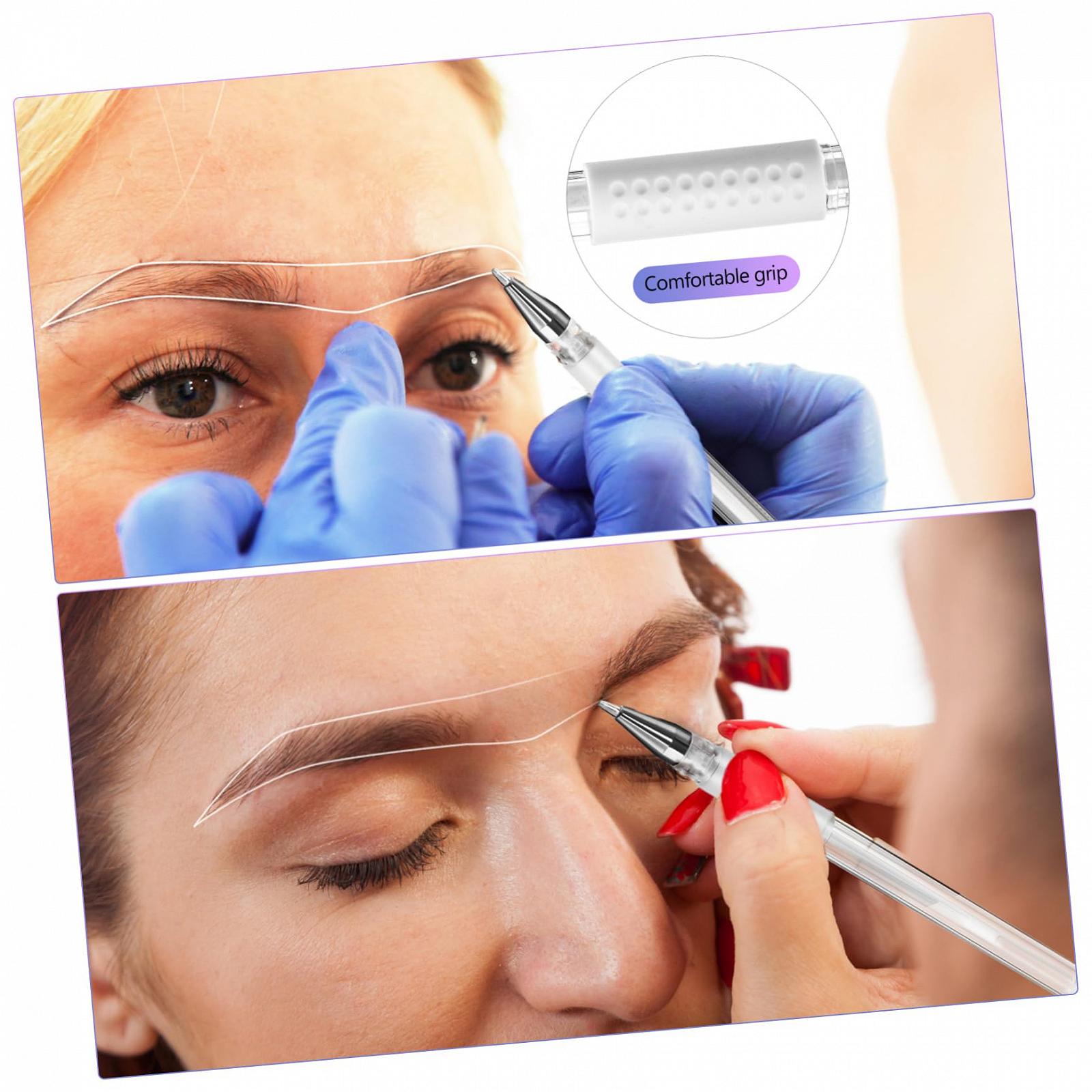 Набор LALADEFIEE 3 шт. для разметки бровей и татуировки, фото №2