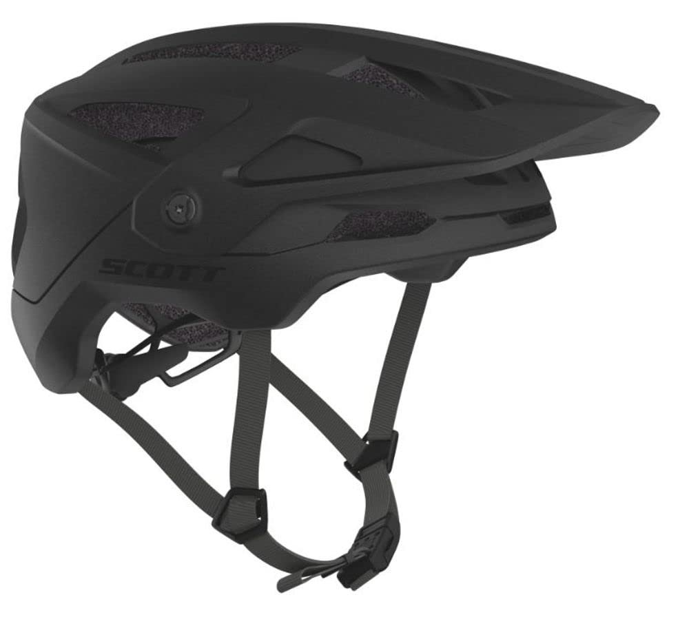 Шлем MTB Scott Stego Plus MIPS Stealth Black 2024, Размер: L (59-61 см), фото №1