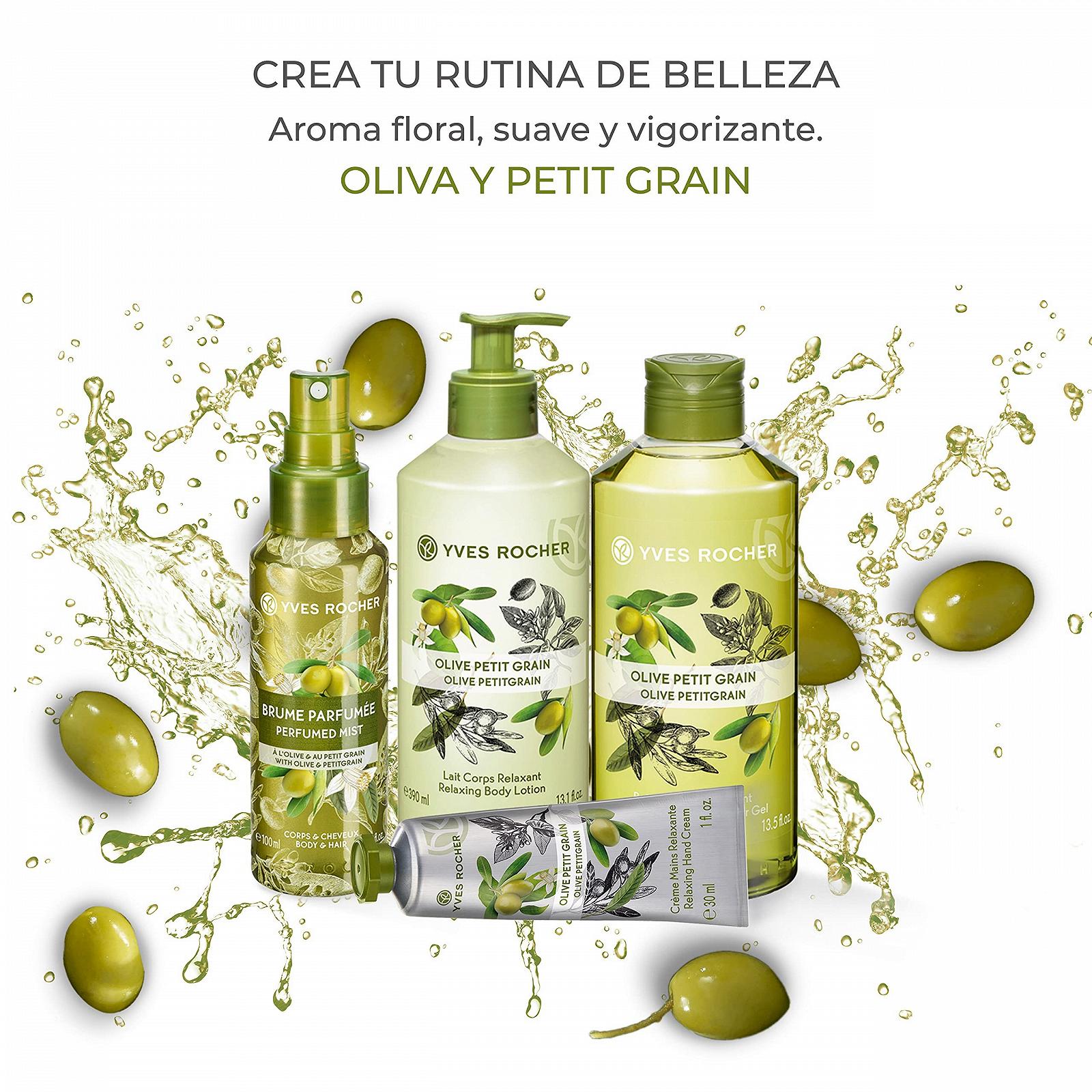 Гель для душа и ванны Yves Rocher Relaxing Sensual Olive Petitgrain 400 мл, фото №3