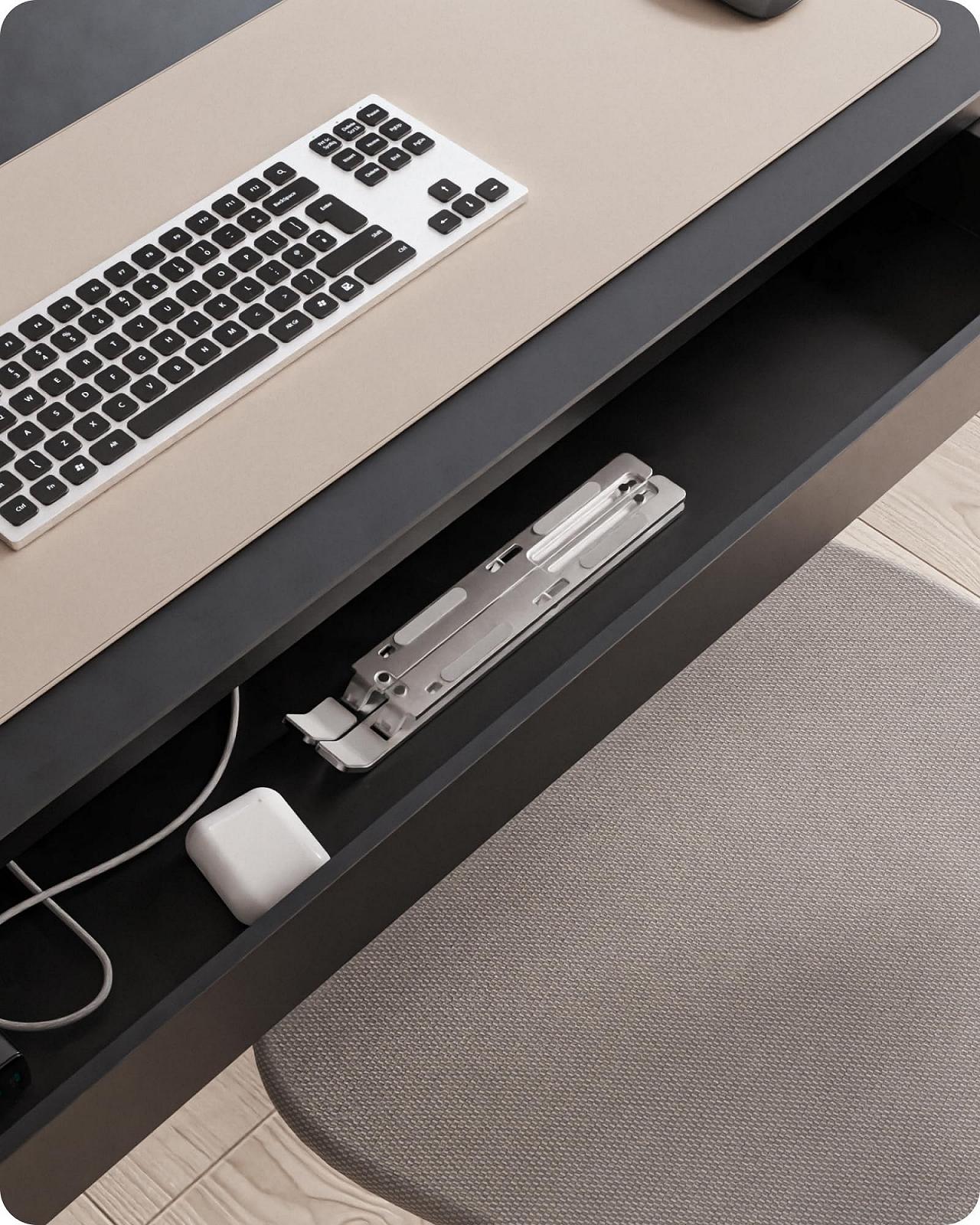 Підставка для ноутбука VOOMY, 6 рівнів, регульована по висоті, складна, підставка для планшета, сумісна з MacBook, HP, Lenovo, усіма ноутбуками та планшетами 9-16 дюймів, срібляста, фото №6