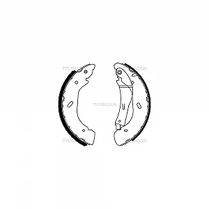 Комплект гальмівних колодок TRISCAN 8100 16005 для FORD задня вісь - Фото 1