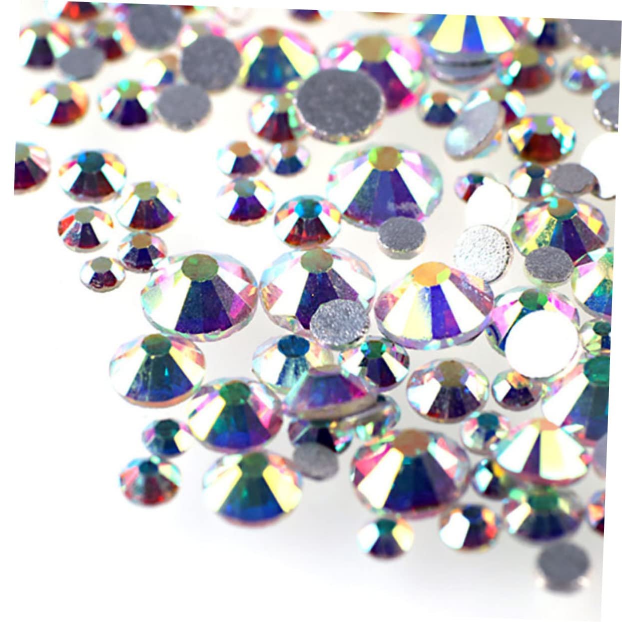 Стрази для нігтів VILLCASE 14кристали Flatback, стрази для манікюру, УФ-гель, акрилова поліровка та ювелірних виробів своїми руками, фото №7
