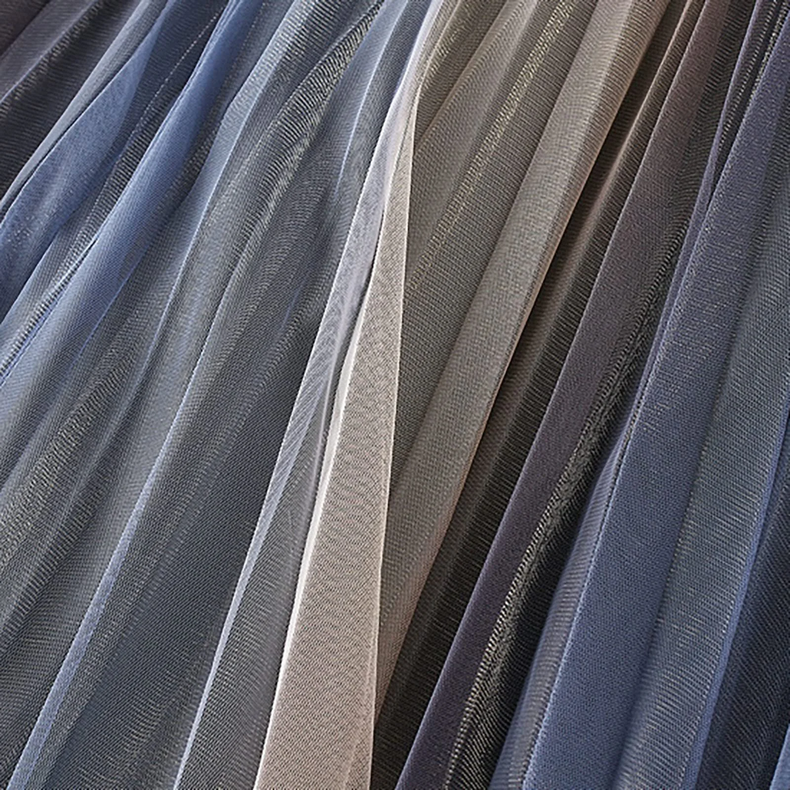 Жіноча спідниця-сітка Плісирована, фото №5