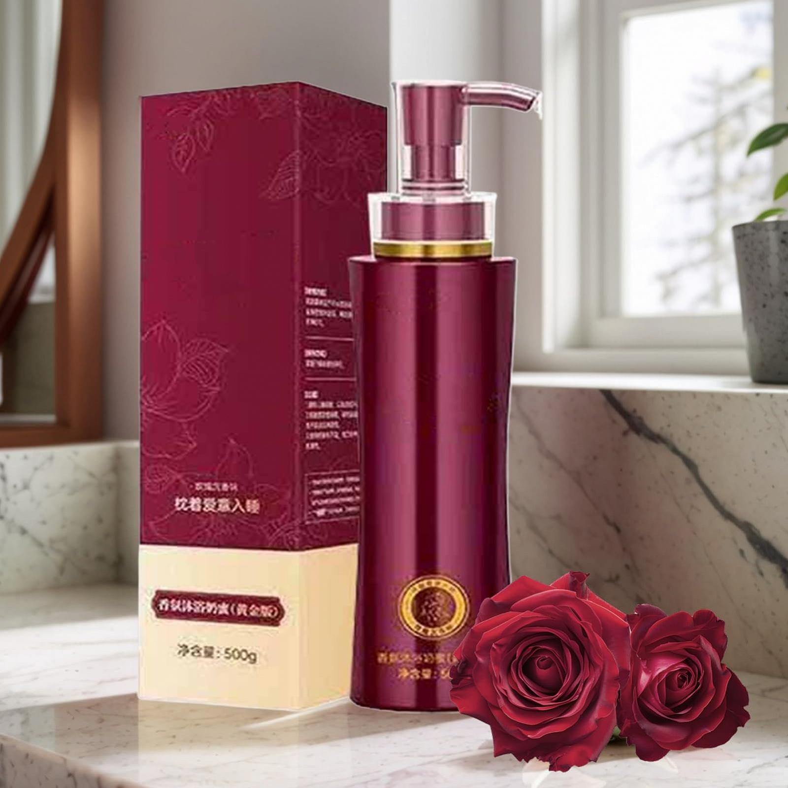 Зміцнюючий гель для душу Rose 500 мл з дозатором, фото №3 Зміцнюючий гель для душу Rose 500 мл з дозатором, фото №3