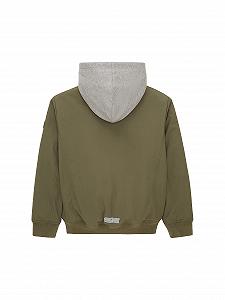 Бомбер TOM TAILOR для мальчиков со съемным капюшоном synthetic.ua - Фото 1