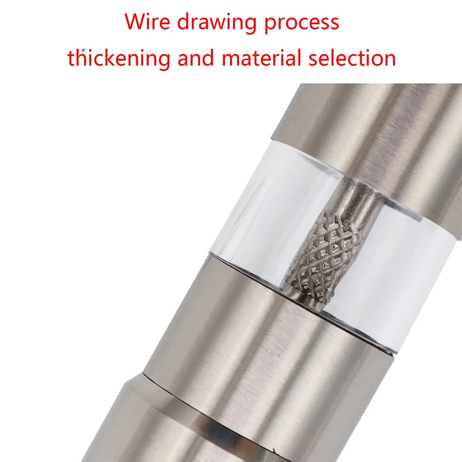 Ручний млин нержавіюча сталь для спецій для приготування їжі, фото №6