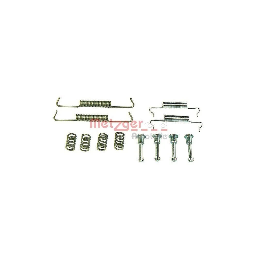 Комплект принадлежностей, колодки стояночного тормоза METZGER 105-0877 задняя ось, фото №1