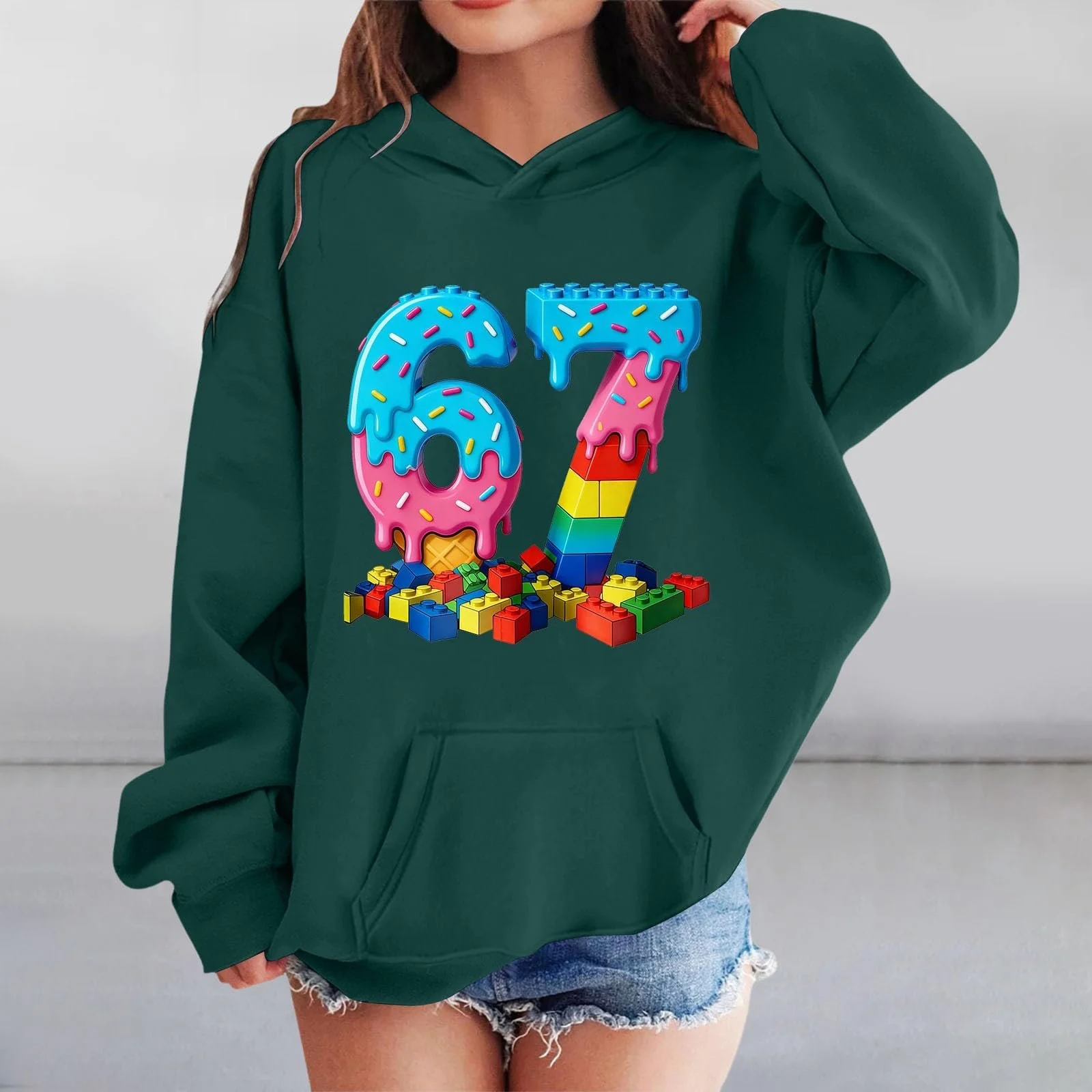 Світшот Generisch 67 Fun Meme для хлопчиків і дівчаток, фото №2 Світшот Generisch 67 Fun Meme для хлопчиків і дівчаток, фото №2