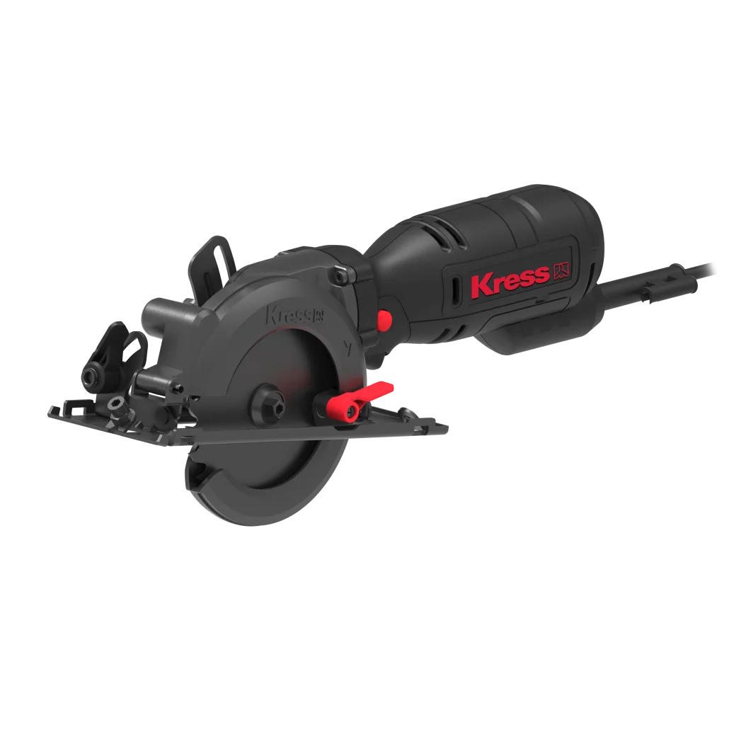 Циркулярная пила Kress KUV12P / 710W / Сетевая / 3700 об/мин / 120 мм диск / Бесщеточная / Черная, фото №2