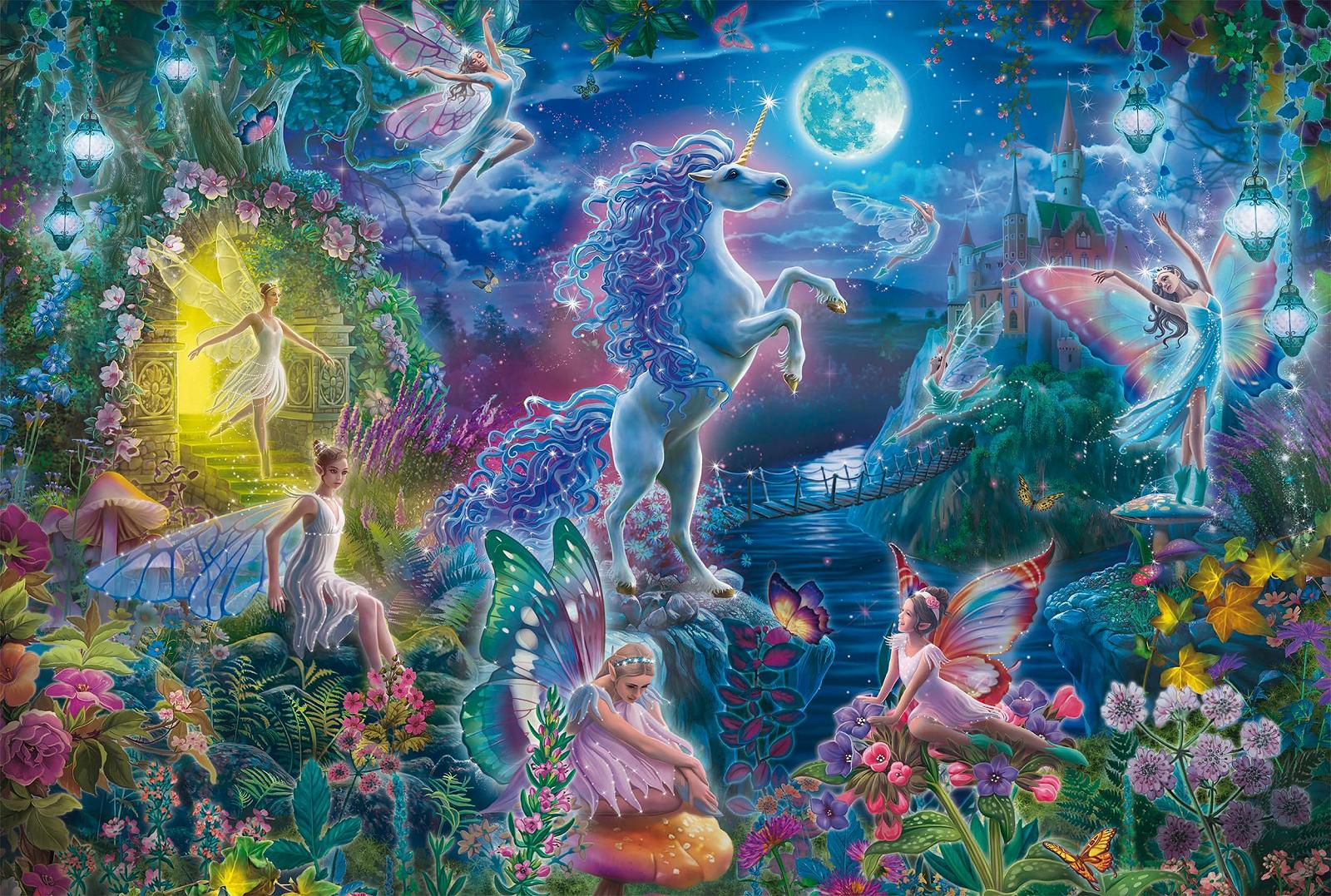 Пазл Schmidt Spiele The Fairy Tale of the Unicorn 150 деталей из травяного картона, фото №1