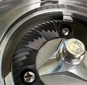 Кофемолка MiiCoffee DF64V с регулируемой скоростью, одинарная доза, серая synthetic.ua - Фото 1