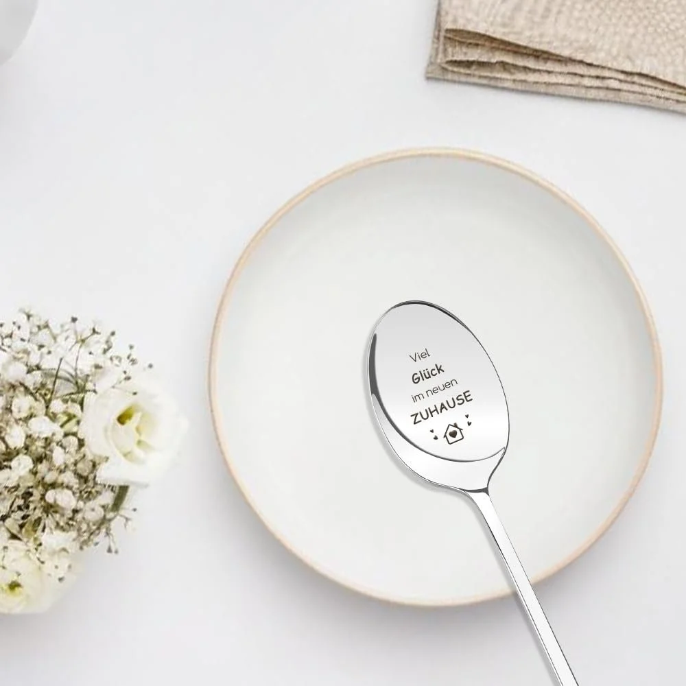 Ложка з гравіюванням Housewarming Побажання в новому домі, фото №6