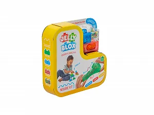 Строительная игрушка Jelly Blox Newbie Kit с 11 сенсорными строительными блоками synthetic.ua - Фото 1