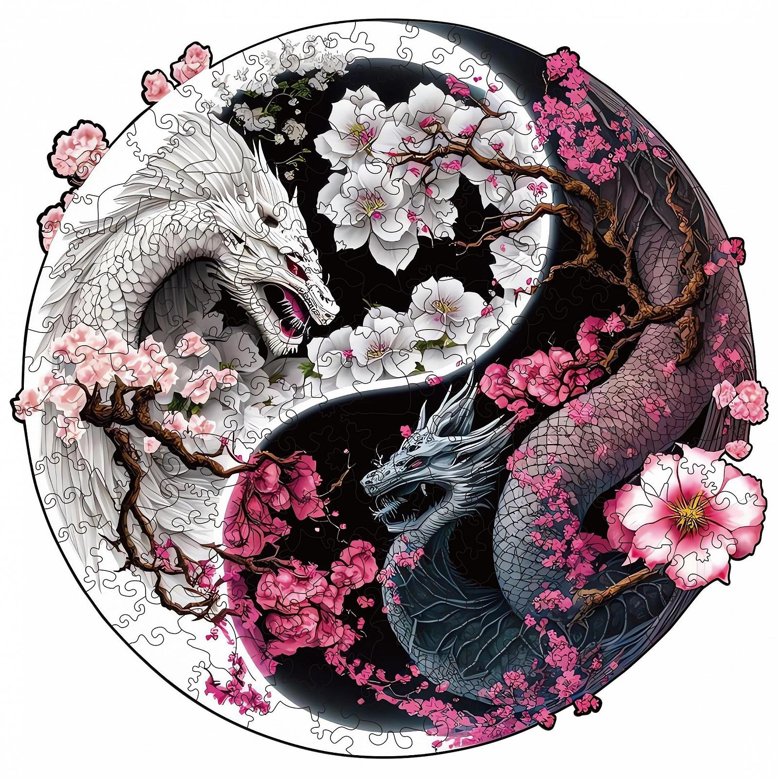 Пазл деревянный Dragon 200 деталей Animal Shape, фото №1 Пазл деревянный Dragon 200 деталей Animal Shape, фото №1