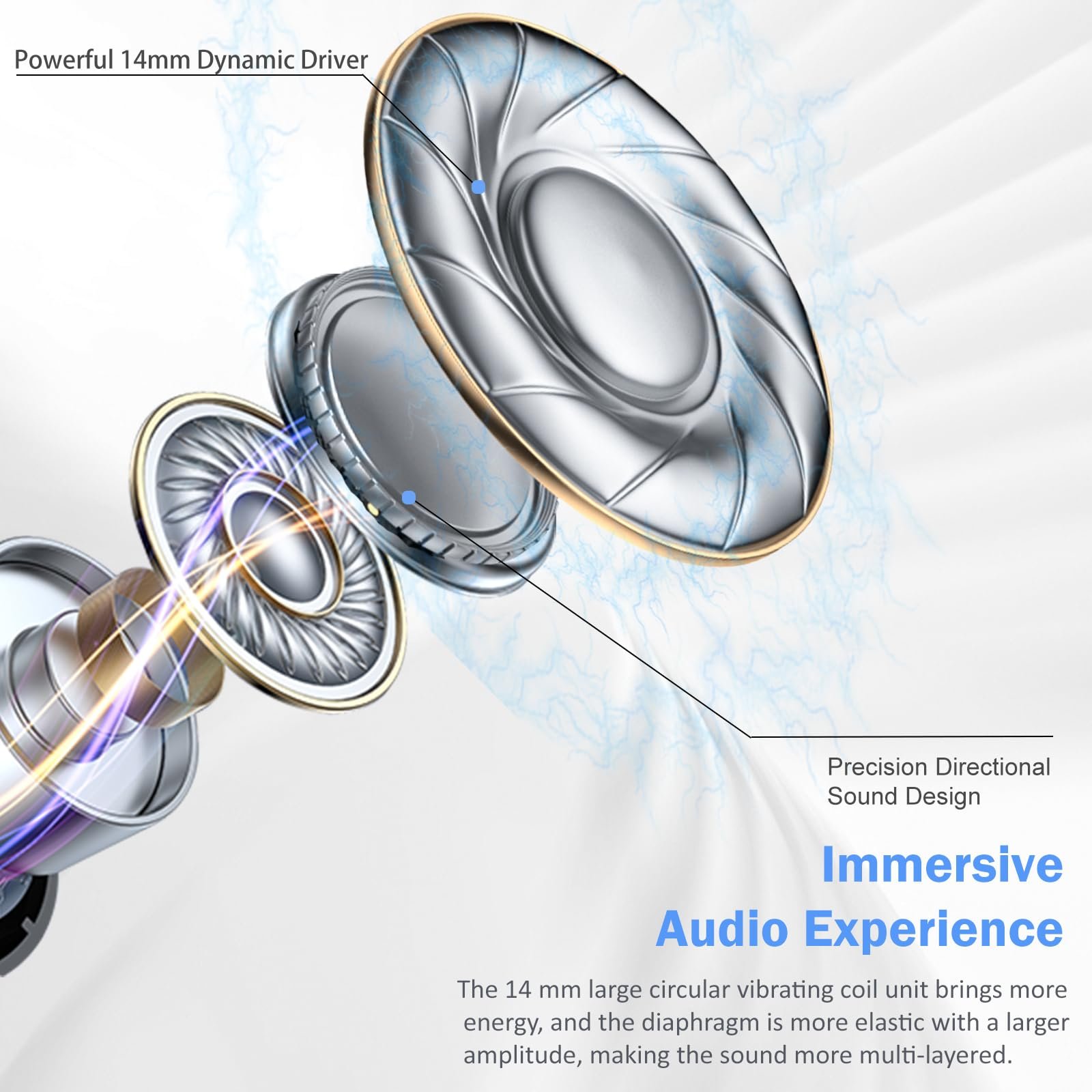 Наушники-переводчики Ki для перевода в реальном времени 3-в-1 Серый (Medium Grey), фото №5