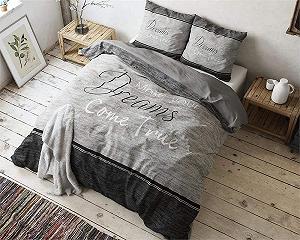 Постільна білизна Sleeptime Sleep Time True Dreams 135 cm x 200 cm, на блискавці, з 2 наволочками 80 cm x 80 cm - Фото 1