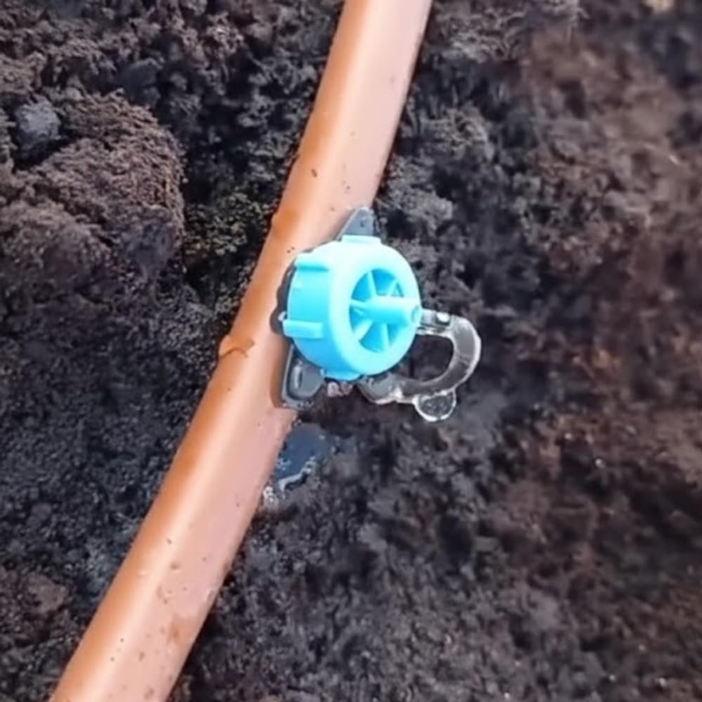 Крапельниця Suinga 8L/H самокомпенсована Blue/Red, 100 шт., фото №5