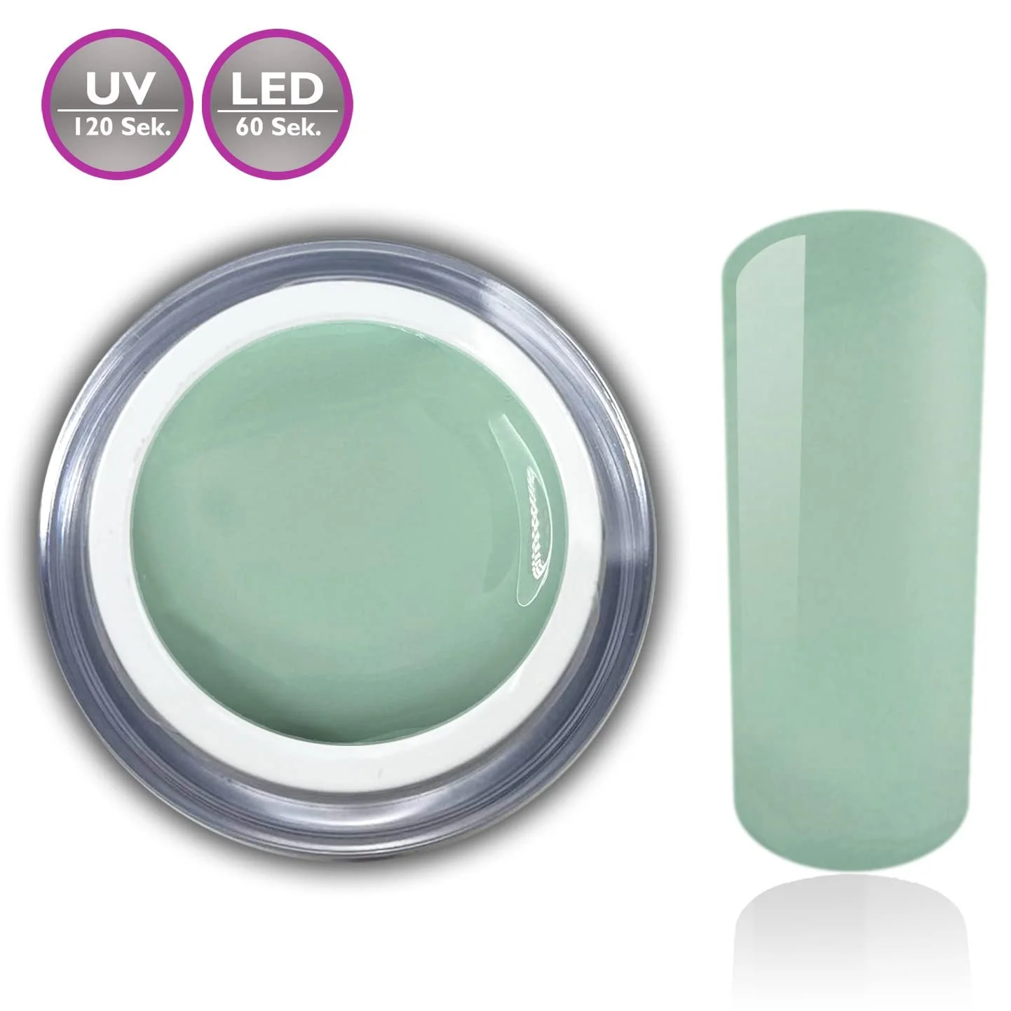 Цветной Гель Maivi Spring Зеленый Мятный Пастельный UV LED Гель для Ногтей Студийного Качества RM Beautynails, 5 мл, фото №2 Цветной Гель Maivi Spring Зеленый Мятный Пастельный UV LED Гель для Ногтей Студийного Качества RM Beautynails, 5 мл, фото №2