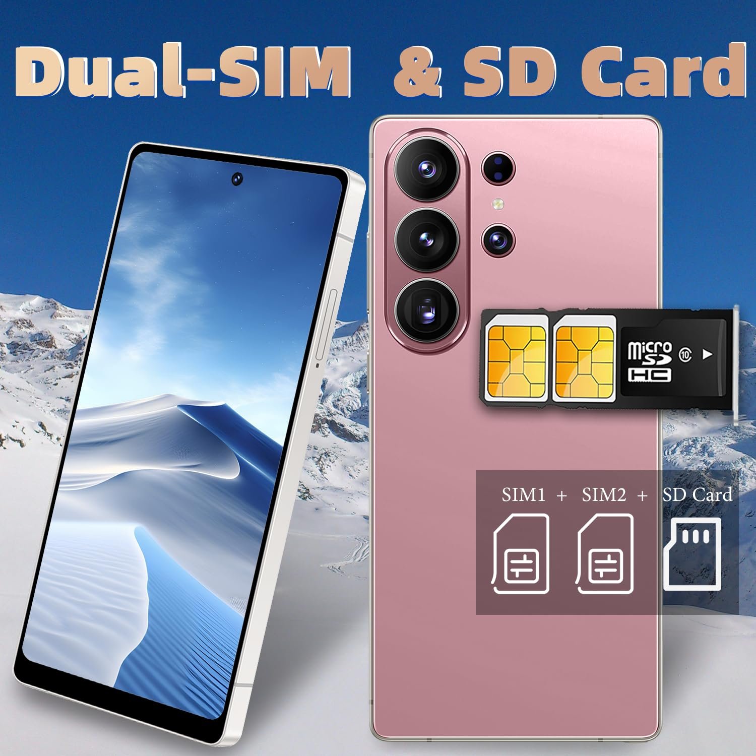 Смартфон Android 12+512 GB 6.9 дюйма 4500 mAh 21+8 MP Dual-SIM, фото №5 Смартфон Android 12+512 GB 6.9 дюйма 4500 mAh 21+8 MP Dual-SIM, фото №5
