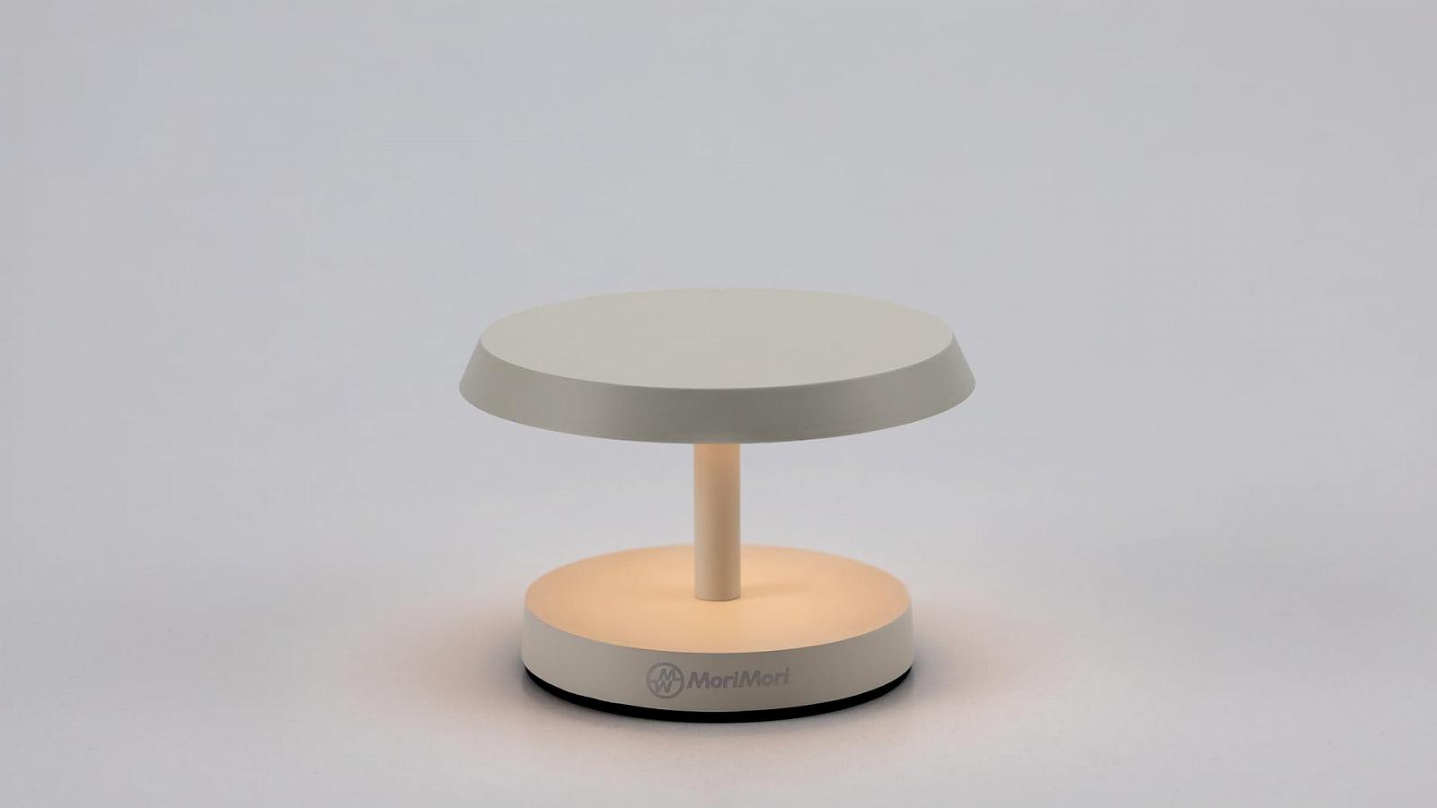 Светодиодная настольная лампа KOOKOO MoriMori T-Light Mini Lounge Белая, фото №1