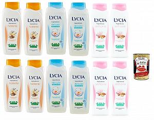 Гель для душу Lycia Bagnodoccia Test Pack 12 x 750 мл + Томатна м'якоть 400 г - Фото 1