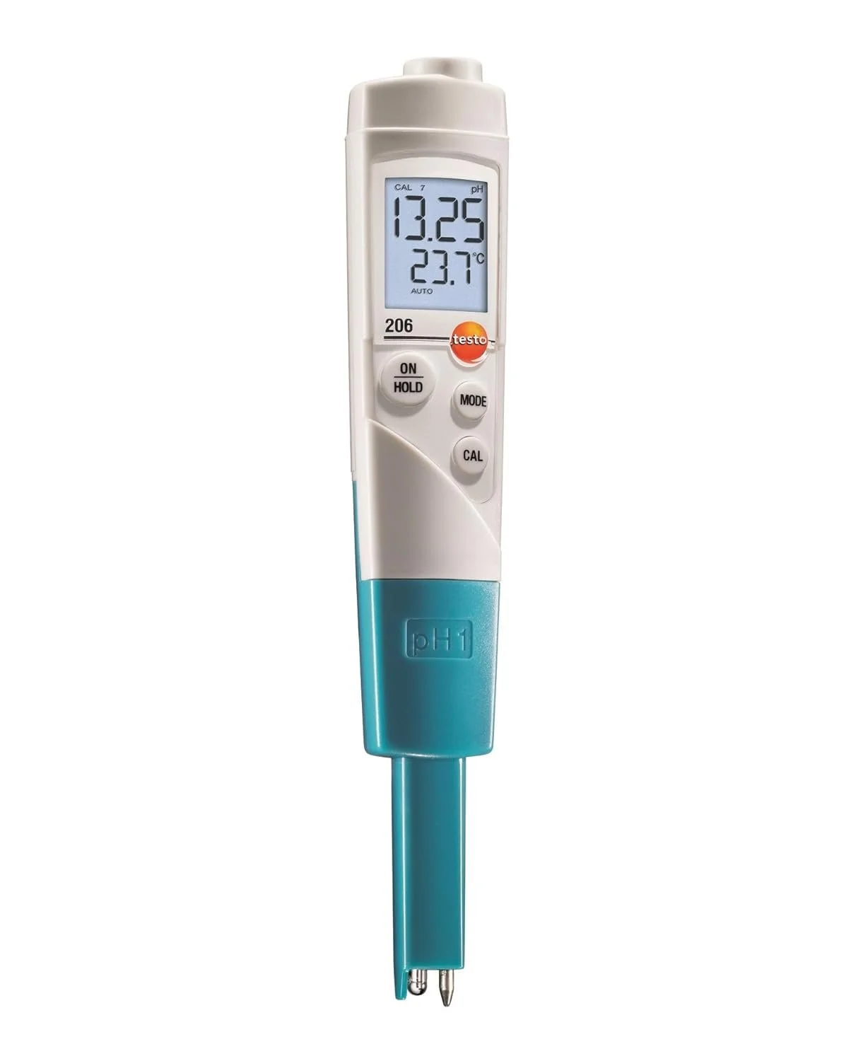 Компактный жидкостный термометр testo 206-pH1, фото №1