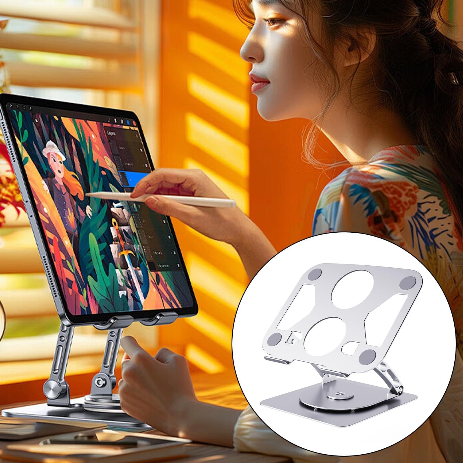 Подставка для ноутбука Вращение 360
Регулируемая высота до 39,9 cm (15,9 дюйма), фото №4 Подставка для ноутбука Вращение 360
Регулируемая высота до 39,9 cm (15,9 дюйма), фото №4