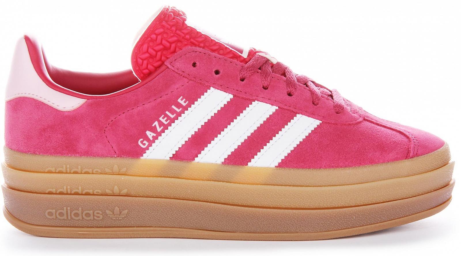 Кроссовки Adidas Gazelle Bold Женские - 40, Розовый Зеленый, фото №2