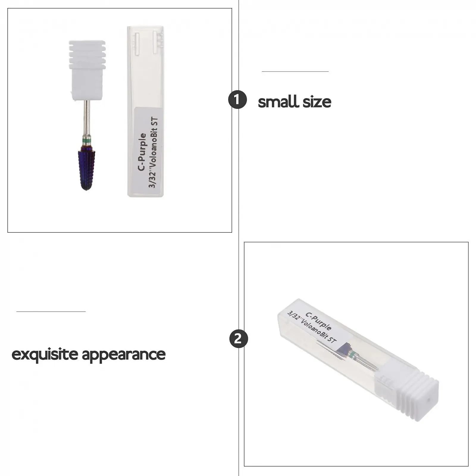 Маникюрная шлифовальная головка Healvian, фото №3