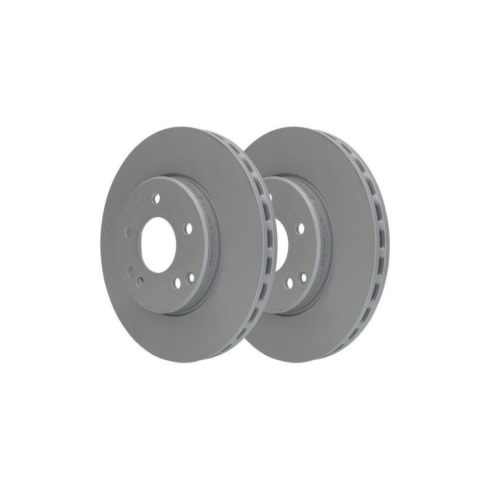 Гальмівний диск ATE 24.0125-0110.1 для CHRYSLER MERCEDES-BENZ передня вісь, фото №2