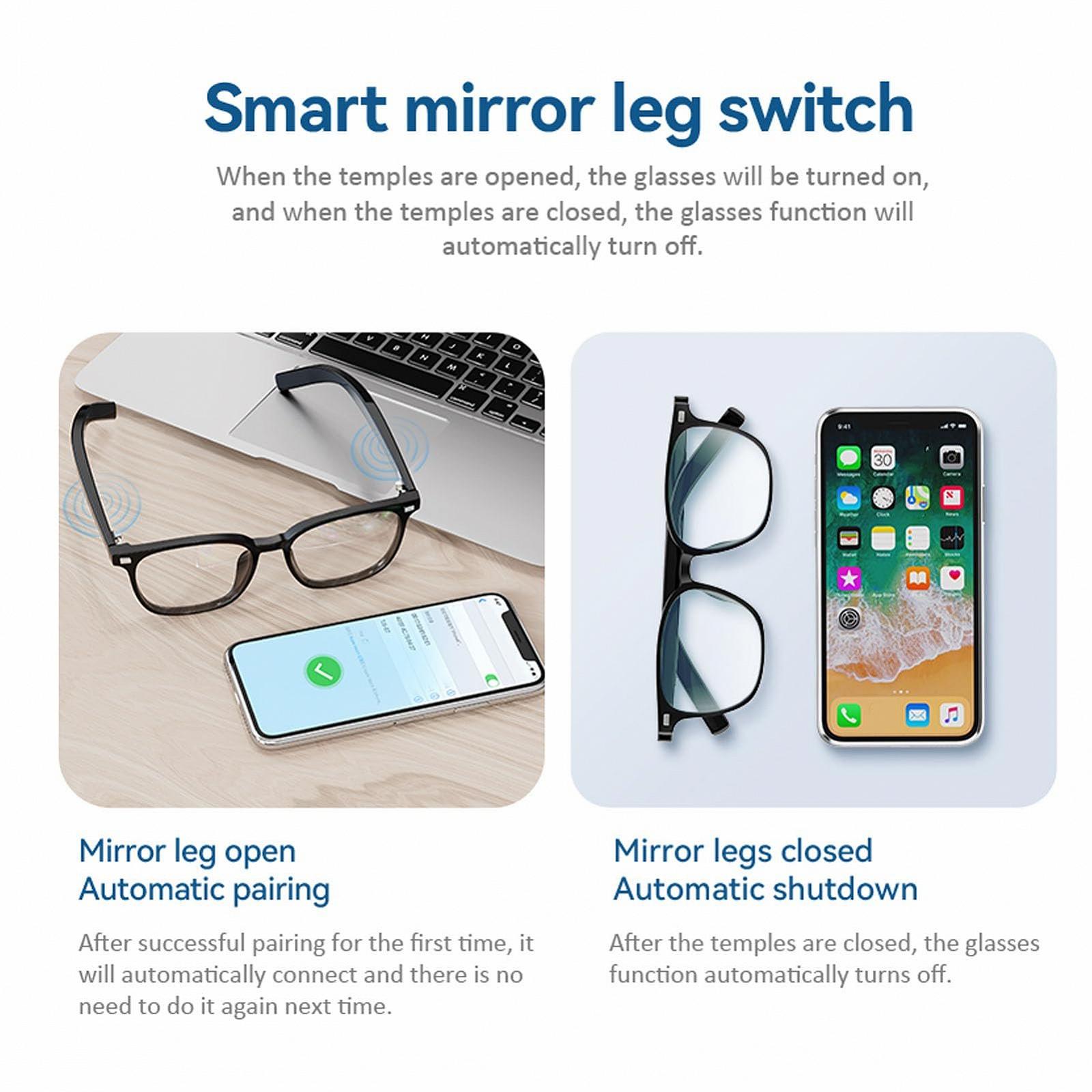 Розумні окуляри-перекладач GOWENIC 5.3 Функція перекладу в реальному часі. Багатомовна підтримка, фото №4 Розумні окуляри-перекладач GOWENIC 5.3 Функція перекладу в реальному часі. Багатомовна підтримка, фото №4