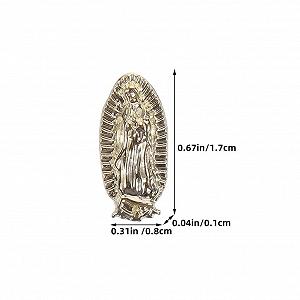 Підвіски для нігтів Baluue 3D San Judas Virgin Mary, стрази, дорогоцінні камені synthetic.ua - Фото 1