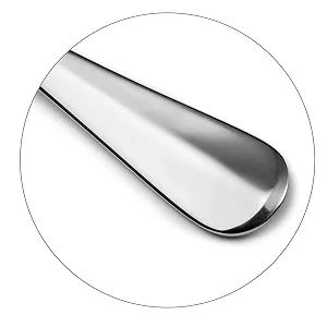 Набір з 12 мока ложок нержавіюча сталь 18/0 125 мм довжиною synthetic.ua - Фото 1