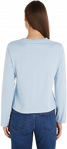 В'язаний топ з довгими рукавами Tommy Hilfiger Жіночий synthetic.ua - Фото 1