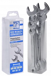 Набор рожковых ключей SW-STAHL 00150L 6-22 мм 8 предметов - Фото 1