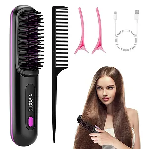 Щітка-випрямляч Ka-bellos 2026 Wireless 160 °C - 200 °C LED 3 температурні режими - Фото 1