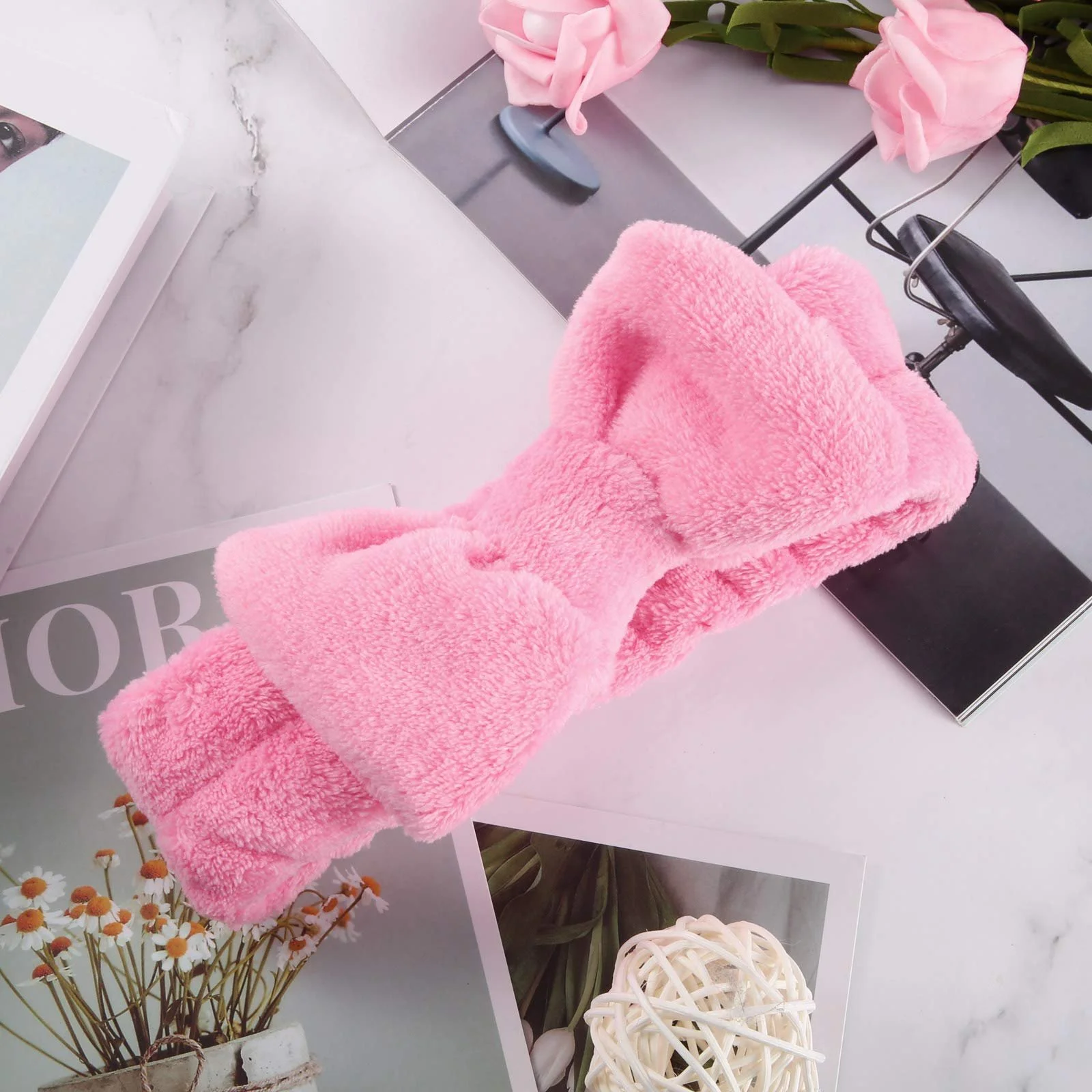 Повязка для волос с бантом, фото №6