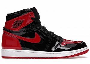 Кросівки Jordan 1 Retro High OG Patent Bred 44.5 - Фото 1